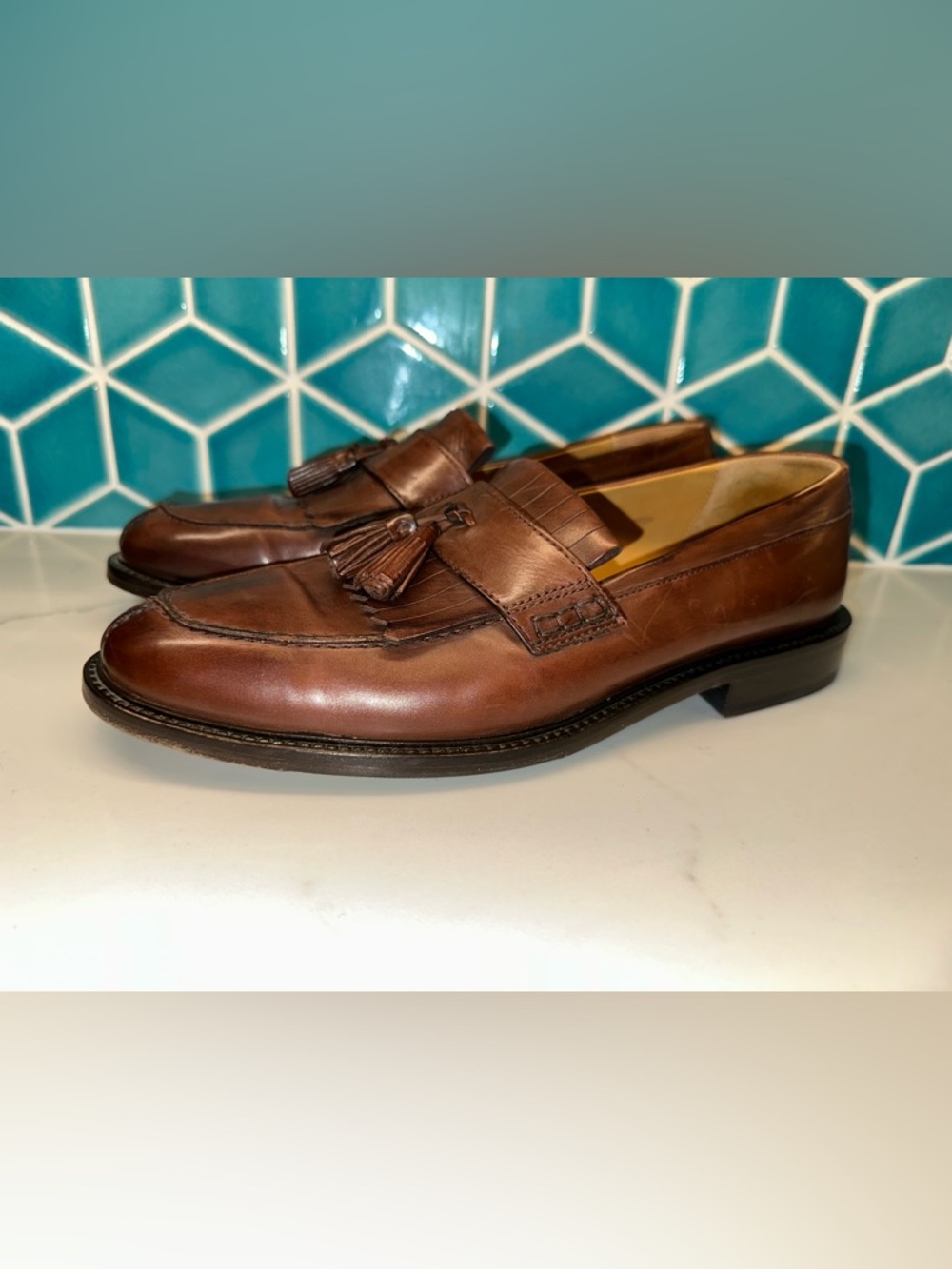 Johnston & Murphy Melton Tassel Loafers Men’s Size 10